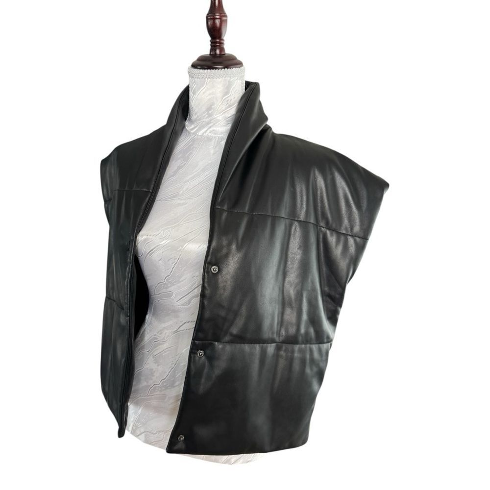 JS71 FAUX LEATHER VAIL VEST - Picture 4 of 10
